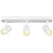 SLV Spot monté en surface Noblo blanc 3 lumières 3000K