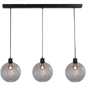 Masterlight Lampe suspendue Lazise 3x Ø 25cm noir