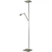 Masterlight LED Uplighter Denia 1 avec lampe de lecture