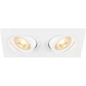 SLV Spot encastrable blanc New Tria 155 rectangulaire