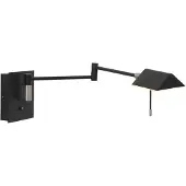 Steinhauer Lampe de lecture murale noire Retina