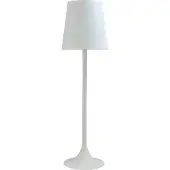 Masterlight Lampadaire Trip 55 Disk 195cm blanc