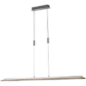 FISCHER&HONSEL GMBH Lampe suspendue LED Shine-Wood dirigé
