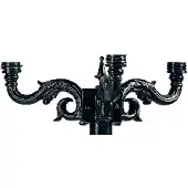 Ks Verlichting Nostalgic lantern crown Ornament 3 lumières - vert