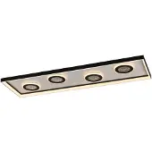Paul Neuhaus Plafonnier rectangulaire Dune noir