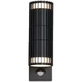 Searchlight Applique murale Detroit Noir avec capteur