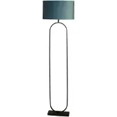 Searchlight Lampadaire Modish noir avec capuche verte bleue