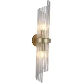 Searchlight Applique murale Lara Or avec verre transparent