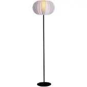Masterlight Lampadaire design Arena avec capuche blanche