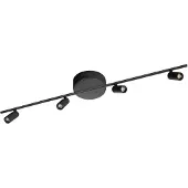 Eth Lampe de plafond à 4 lumières Minora LED - Noir