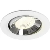 SLV Spot encastré Numinos Move L blanc/chrome 4000K - 55 deg