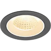 SLV Spot encastré Numinos M noir/blanc 2700K - 55 deg