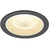 SLV Spot encastré Numinos L noir/blanc 3000K - 55 deg