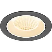 SLV Spot encastré Numinos M noir/blanc 2700K - 40 deg