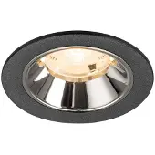SLV Spot encastré Numinos S noir/chrome 2700K - 20 deg