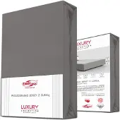 Darymex Drap-housse en jersey-Élasthanne ANTHRAZIT/ANTHRAZIT/140x200x30