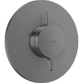 Hansgrohe AXOR One, mélangeur mural pour 1 sortie, finition noir brossé