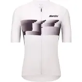 Santini Verve Short Sleeve Jersey Blanc 2XL Homme