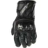 Rst Stunt 3 Perforated Leather Woman Gloves Noir L Femme