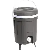 Eda Fontaine Isotherme Iceberg - Coque Isolante Thermoformée - Gris Galet - 8 L