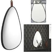 Home Deco Factory Miroir - - Chicago - Design Contemporain - Noir