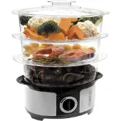 Lacor - 69121 - Cuisine électrique à vapeur 1000W - Gris