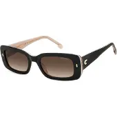 Carrera Lunettes de Soleil 3014/S 53/20/140 BLACK NUDE/BROWN SHADED acétate femme 3014/S