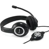 Equip 245301 écouteur/casque Avec fil Arceau Appels/Musique USB Type-A Noir