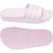 Adidas Claquettes / Tongs 'Adilette Aqua' rose / blanc