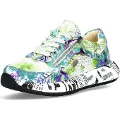 LAURA VITA Baskets basses BURTON femmes - Bleu - 39