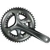 Shimano Kit de pignons 2 x 10 vitesses Tiagra FC-4700 - 172,5/50-34Z avec axe creux - Noir