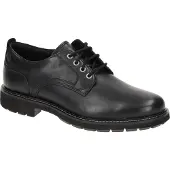 Clarks Chaussure à lacets 'Batcombe Tie Black Leather' noir