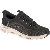 SKECHERS pour femme. 104610 Chaussures à enfiler : Glide-Step Gratify - Pace noir (41), Plat, Lacets, Casuel, Sport, Multisport