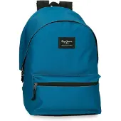 Pepe Jeans pour garçon. PU120003 Sac à dos Aris bleu (OSFA), Casuel, Polyester, Acrylique, mode enfantine