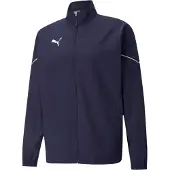 Puma teamRISE Sideline Präsentationsjacke Kinder peacoat/white 116