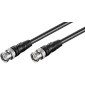 Goobay 50074 câble coaxial 5 m BNC Noir