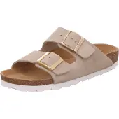 Rohde Mule 'Pantolette Damen 5590 02 Velourleder in beige' beige
