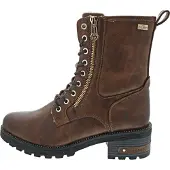 Mustang Veterschoenen Hoog Veterschoenen Hoog - Cognac - Maat 40