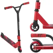 ArtSport Scooter cascadeur Red Smoke en Rouge Noir