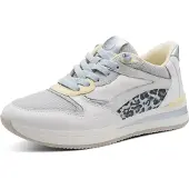 Tamaris Baskets basses bleu clair / graphite / gris clair / blanc
