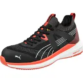 Puma Chaussures de sécurité Turbo noir/rouge basses S1PS conformes à la norme EN ISO 20345:2022 S1PS ESD FO HRO SR noir Taille 43