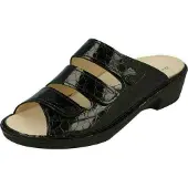 Finn Comfort Mule 'Pantolette Damen 02688 072099 Echtleder in schwarz' noir