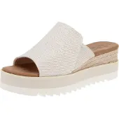 Toms Sandales 'DIANA MULE' beige / blanc cassé
