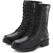 LASCANA Bottines à lacets gris / noir