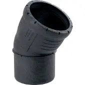 Geberit Coude Silent-Pro 30° d75mm (Connexion angulaire)