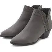LASCANA Bottines gris argenté
