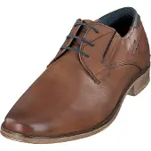Bugatti Chaussure à lacets 'Sneaker Herren 311251011100-6300 Glattleder in braun' marron