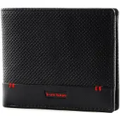 Bruno Banani Cuir porte-monnaie Wallet Black noir