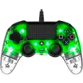 Nacon PS4 Official Manette Filaire Éclairée Vert