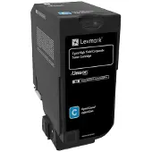 Lexmark 74C2HC0 - Cyan - Toner - Grande capacité